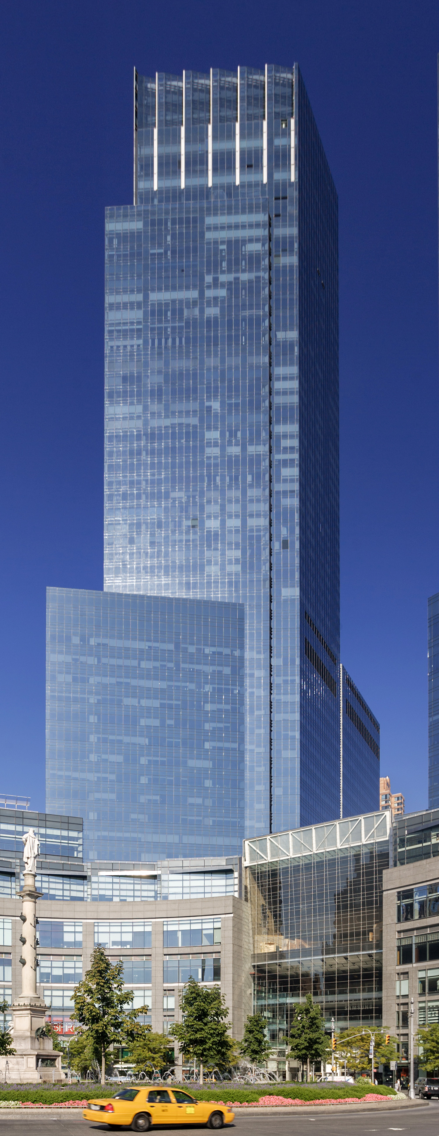 Deutsche Bank Center South Tower, New York City - View from Columbus Circle. © Mathias Beinling